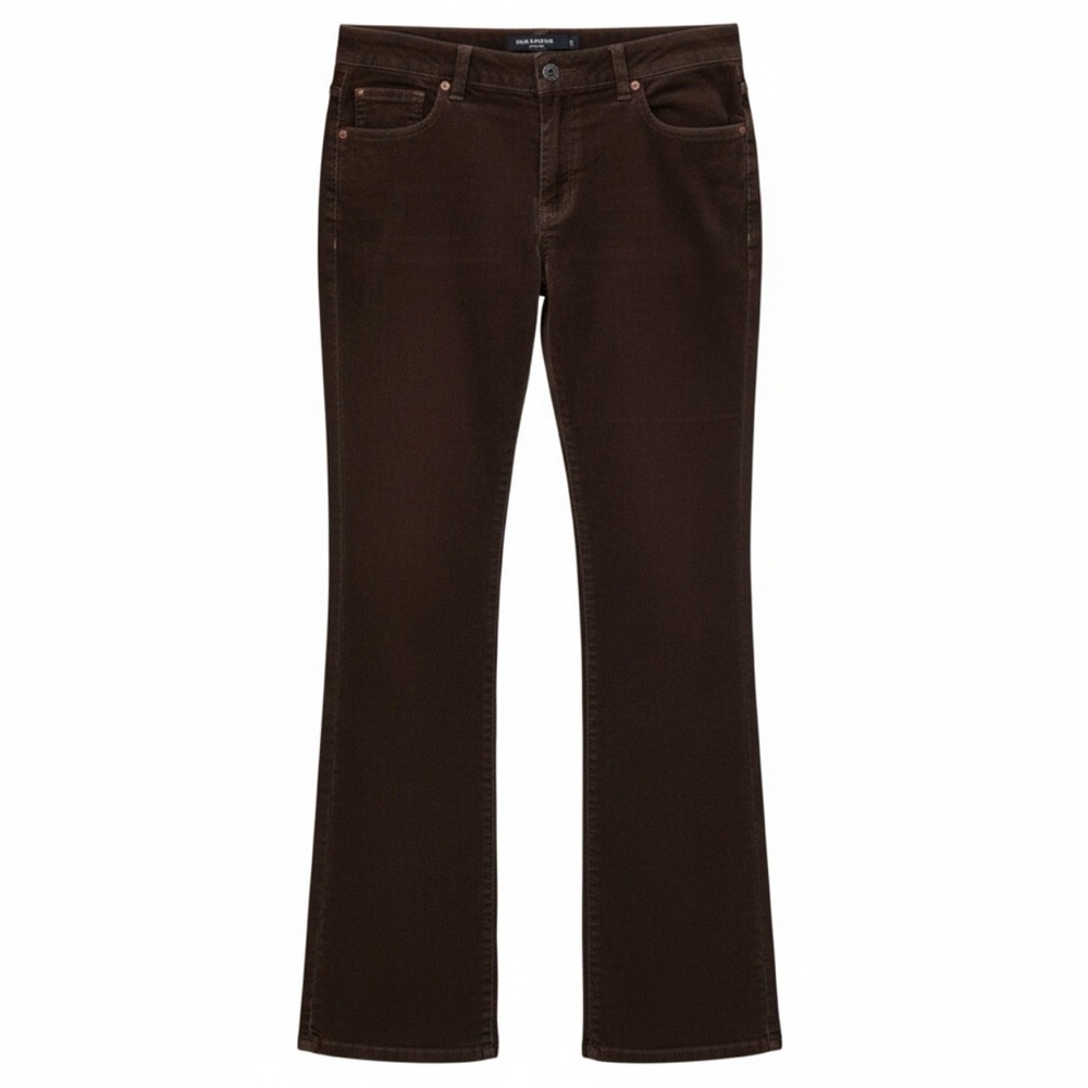 Polo Jeans Co Ralph Lauren Women’s Brown Corduroy Bootcut Pants 6x32 Stretch
